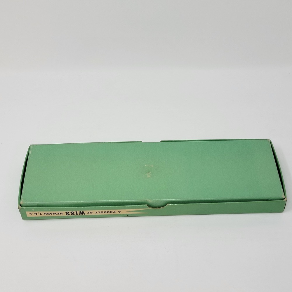 Vintage Wiss Pinking Shears Model CB9 + Original Box Sewing Scissors Dressmaking - Picture 16 of 16